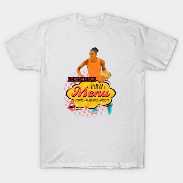 AT triple double menu T-Shirt by gritcitysports